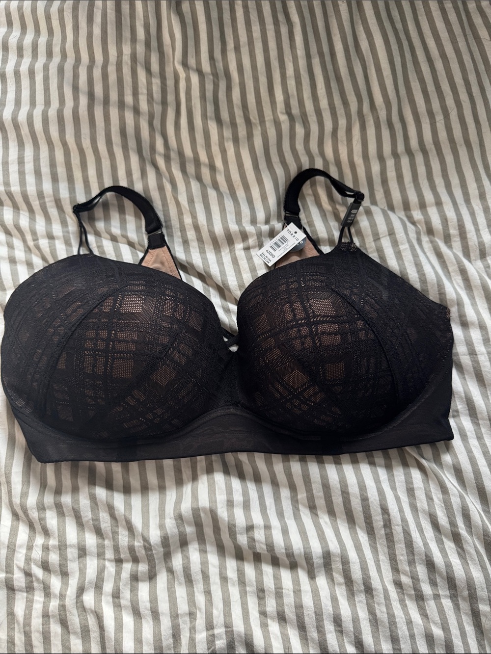 Black Lace push-up Bra